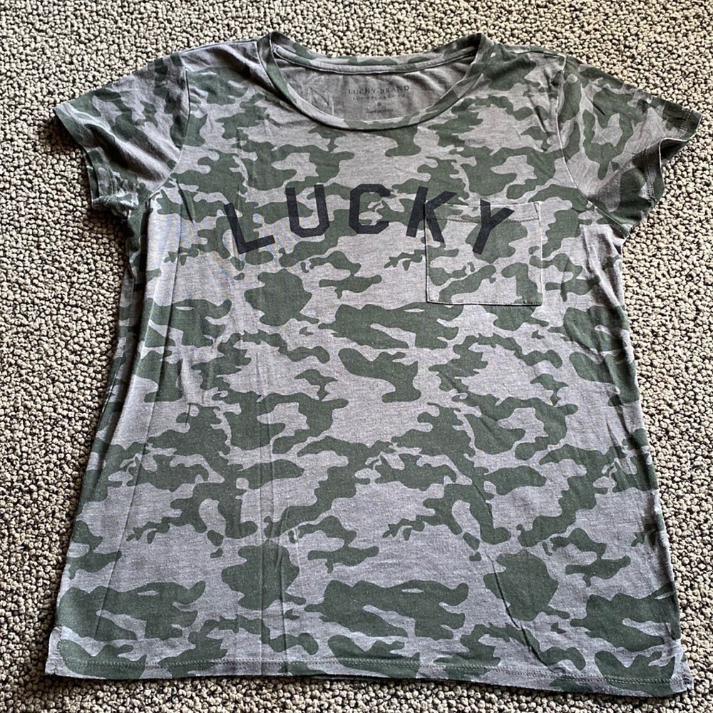 Lucky Brand Camo Shirt